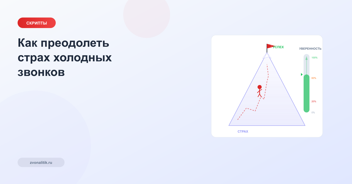 Как преодолеть страх холодных звонков
